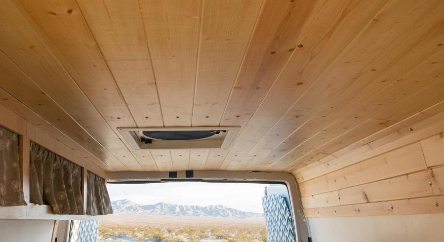 Panelar furgoneta camper con Friso de madera